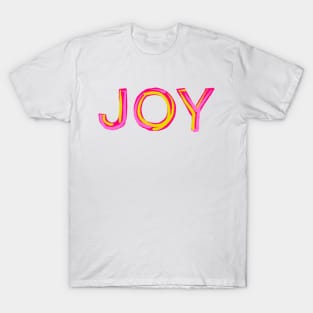 Cool and simple JOY typography version 1 T-Shirt